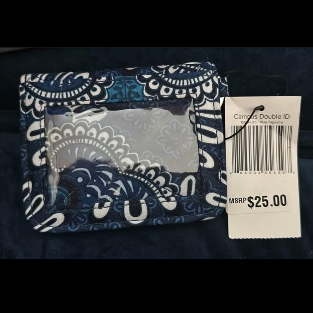 NWT Vera Bradley Campus Double ID Wallet
